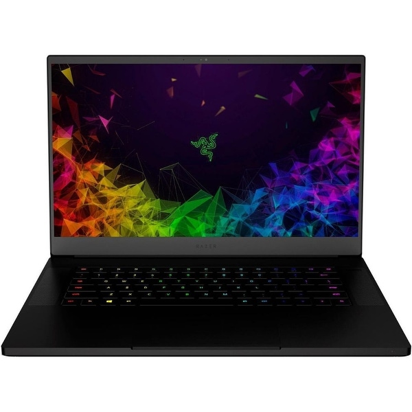 Razer Blade RZ09-02386E91 15.6-in Refurb Laptop - Intel i7 8th Gen 2.20 GHz 16GB 256GB SSD Win 10 Home - Bluetooth, Webcam. Opens flyout.