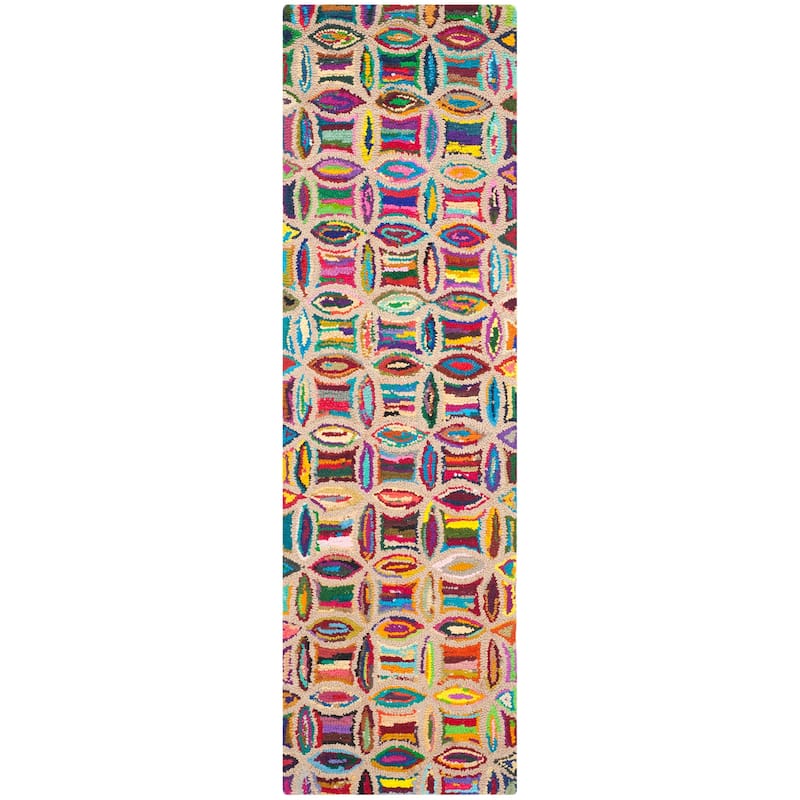 SAFAVIEH Handmade Nantucket Mahaut Contemporary Cotton Rug