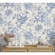 preview thumbnail 6 of 5, Fine Decor Gabriela Blue Floral Wallpaper