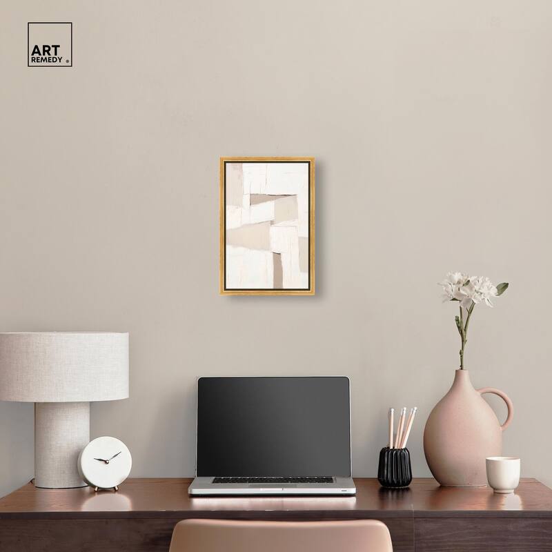 Plastered Planes I Canvas by Art Remedy