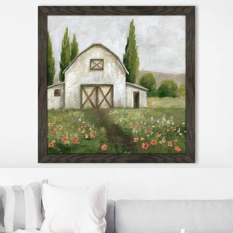 "Country Barn I" by Nan Print on Acrylic