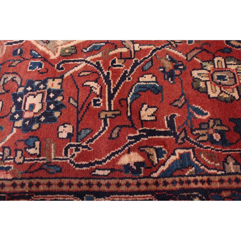 ECARPETGALLERY Hand-knotted Anadol Dark Copper Wool Rug - 3'6 x 11'0