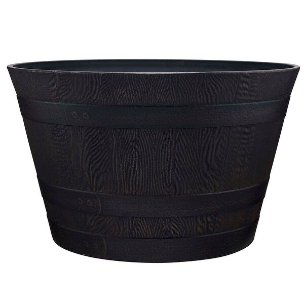 15.5" Whiskey Barrel, Kentucky Walnut. Opens flyout.
