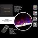 preview thumbnail 3 of 4, Hastings Home 54" Electric Fireplace- Wall Mount, Front Vent, LED Flame Technology & Remote Control - 54” x 20” x 4.75”