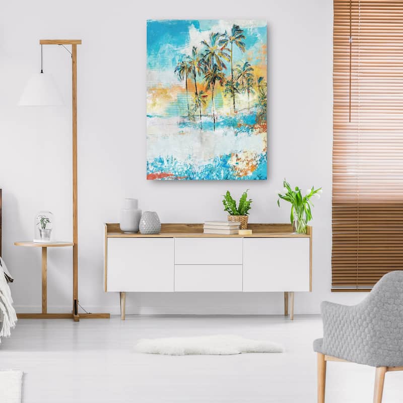 Tropic Vibe By Studio Arts Canvas Art Print