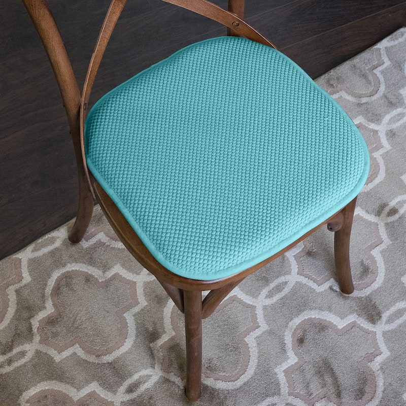 16-in. Square Non-slip Memory Foam Seat Cushions (2 OR 4)