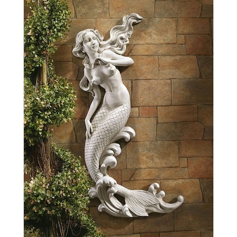Design Toscano The Mermaid of Langelinie Cove Wall Sculpture