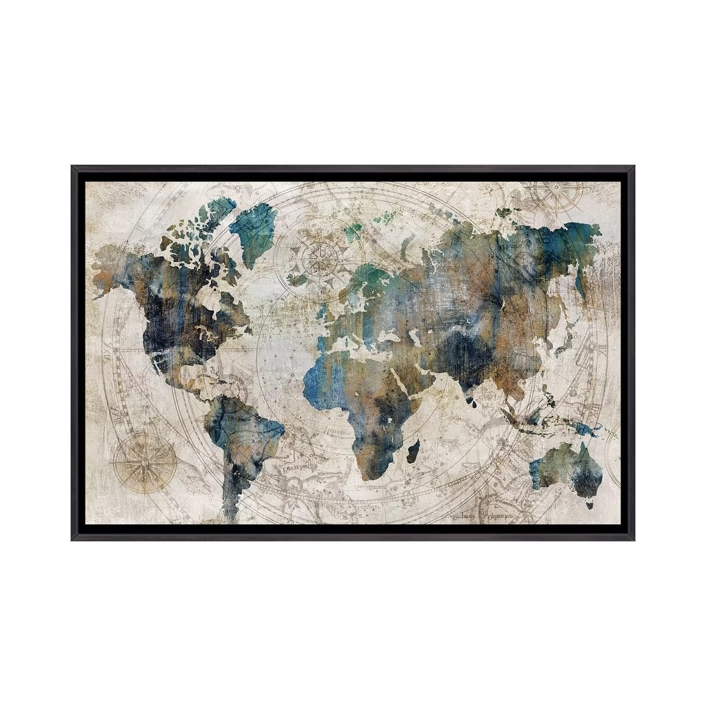 iCanvas "Celestial Map " by Isabelle Z Framed