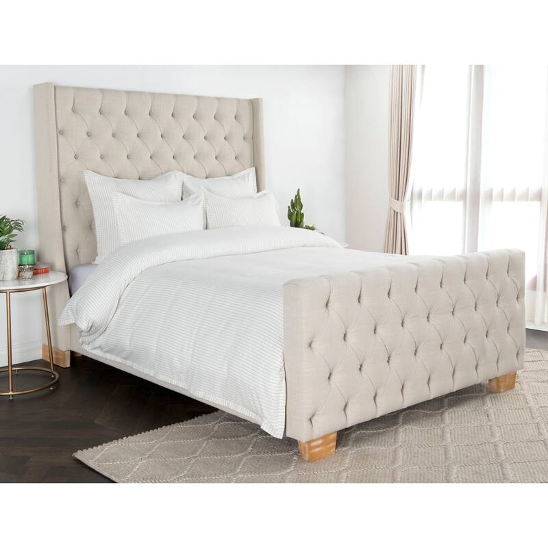 Villa by Classic Home Karina 100% Cotton White Sham