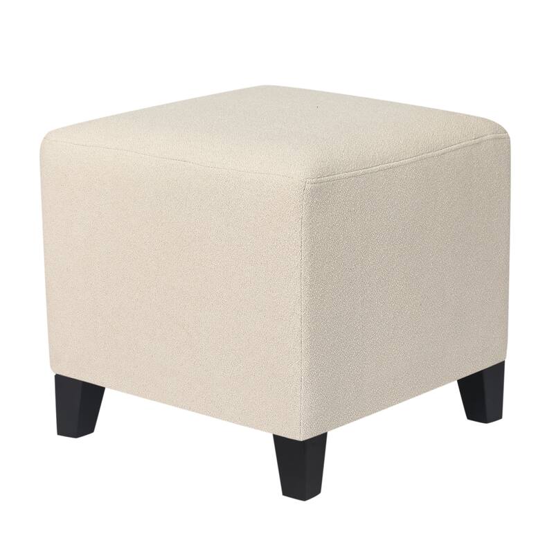 Adeco Simple British Style Passionate Cube Ottoman Footstool