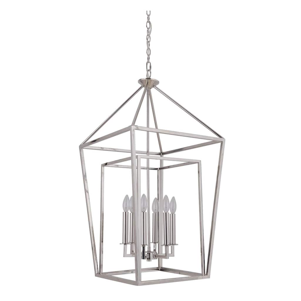 Craftmade Hudson 6 Light 19" Wide Cage Pendant
