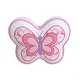 preview thumbnail 8 of 8, Cami Butterfly Cotton Pink Floral Quilt Bedding Set With Decorative Throw Pillows