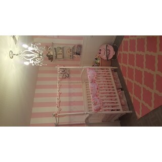 My Baby Sam Rosebud Lane 3-Piece Crib Bedding Set