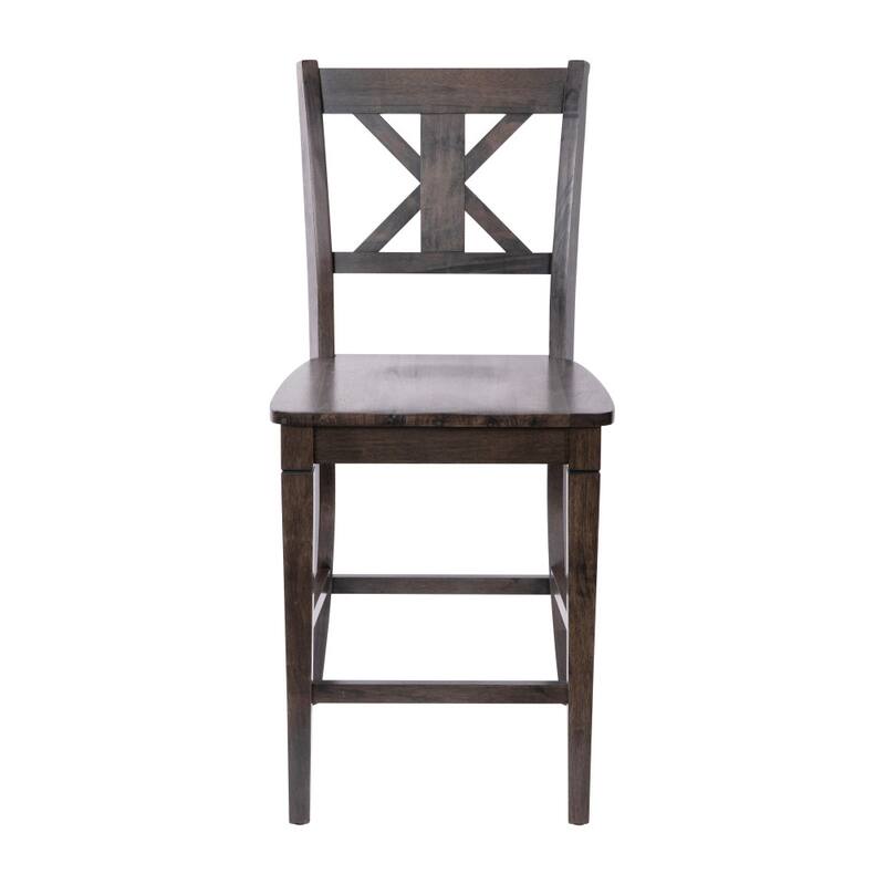 Modern Farmhouse Wooden Counter Stools
