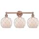 Option Antique Copper / White Glass with White Rope