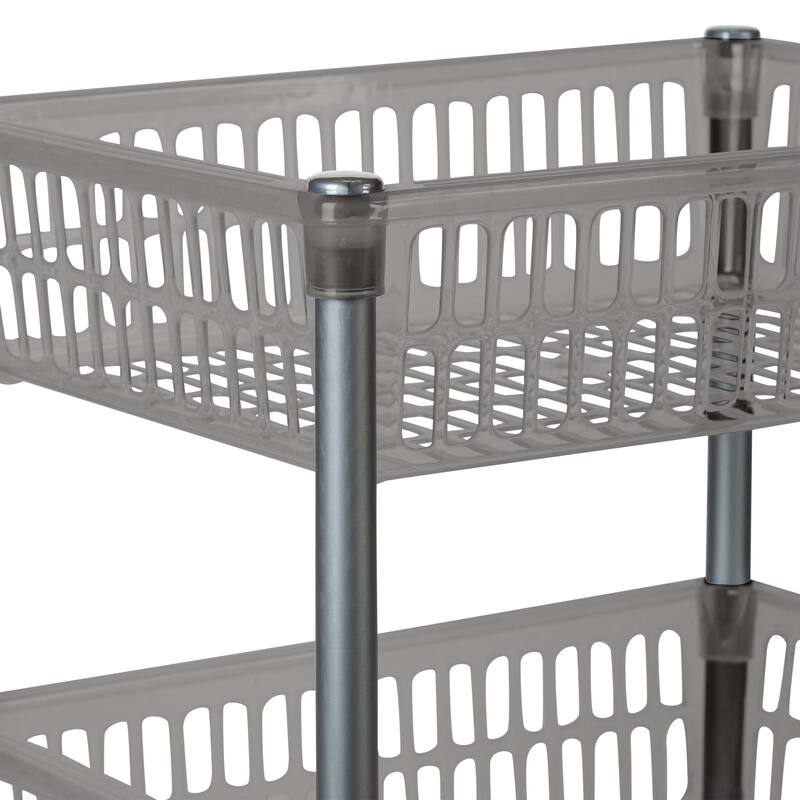 Kitchen Details 4 Tier Slim Shelf