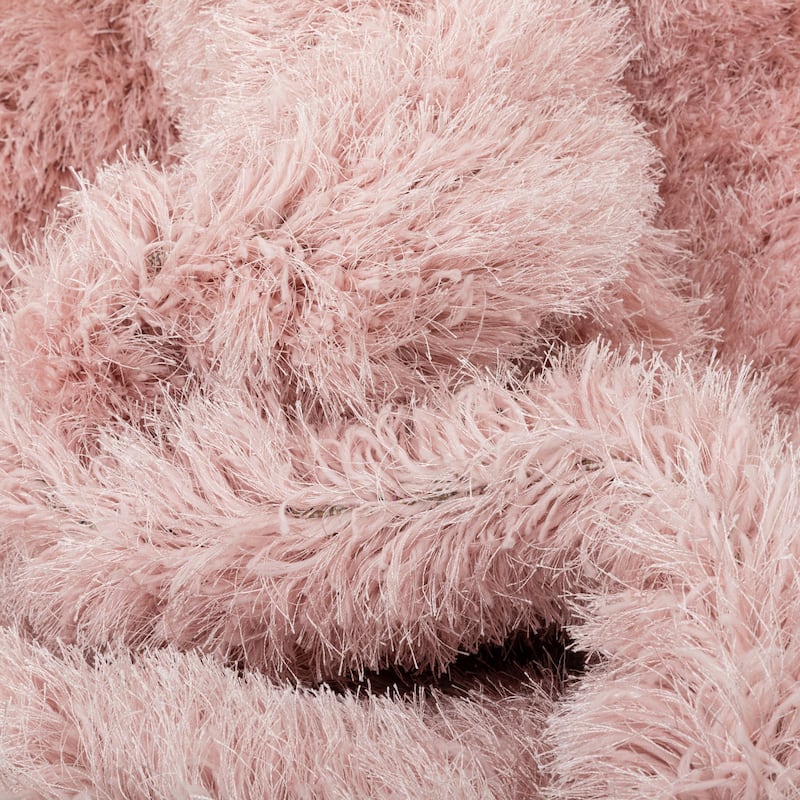 Well Woven Kuki Chie Glam Solid Shag Area Rug