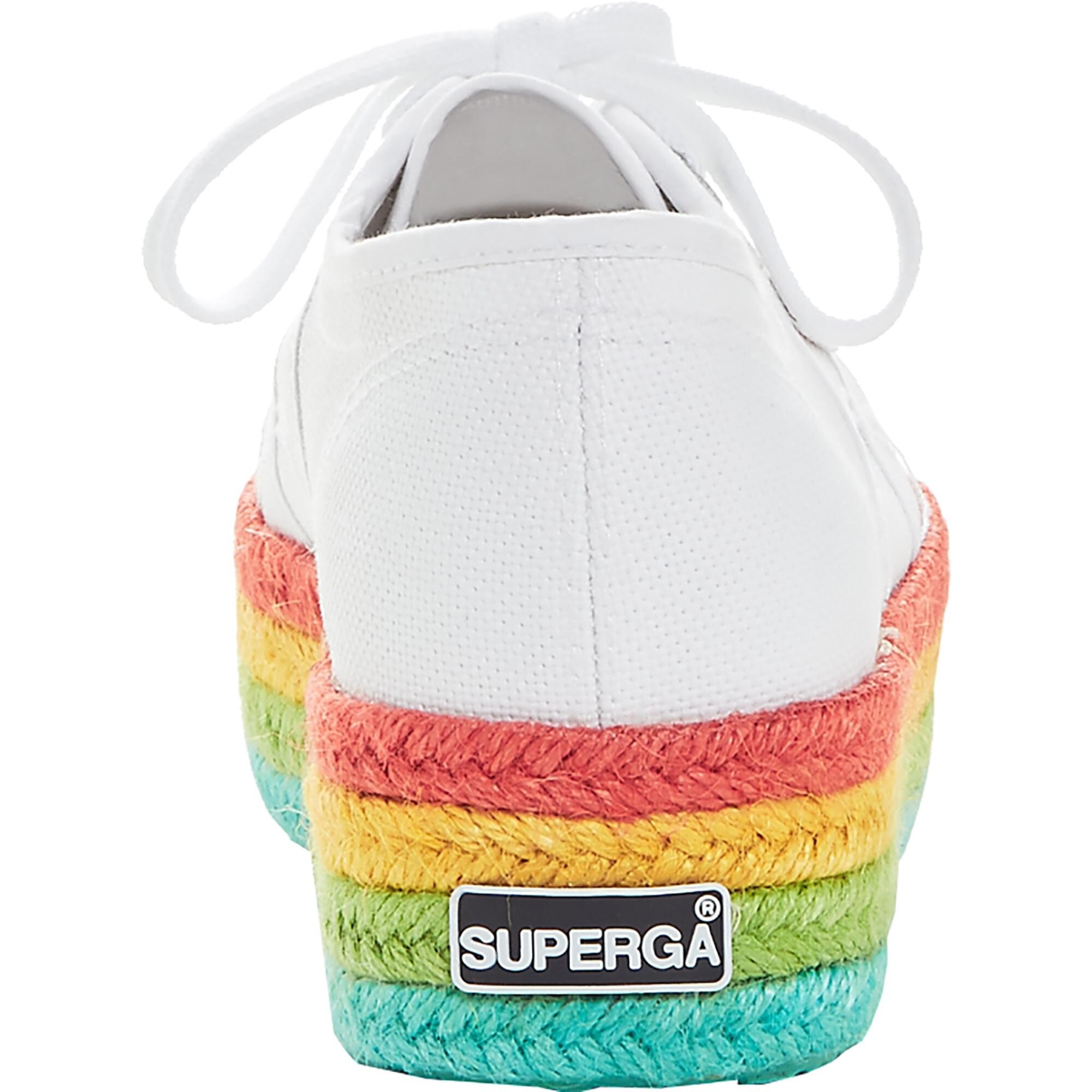superga platform sneakers rainbow
