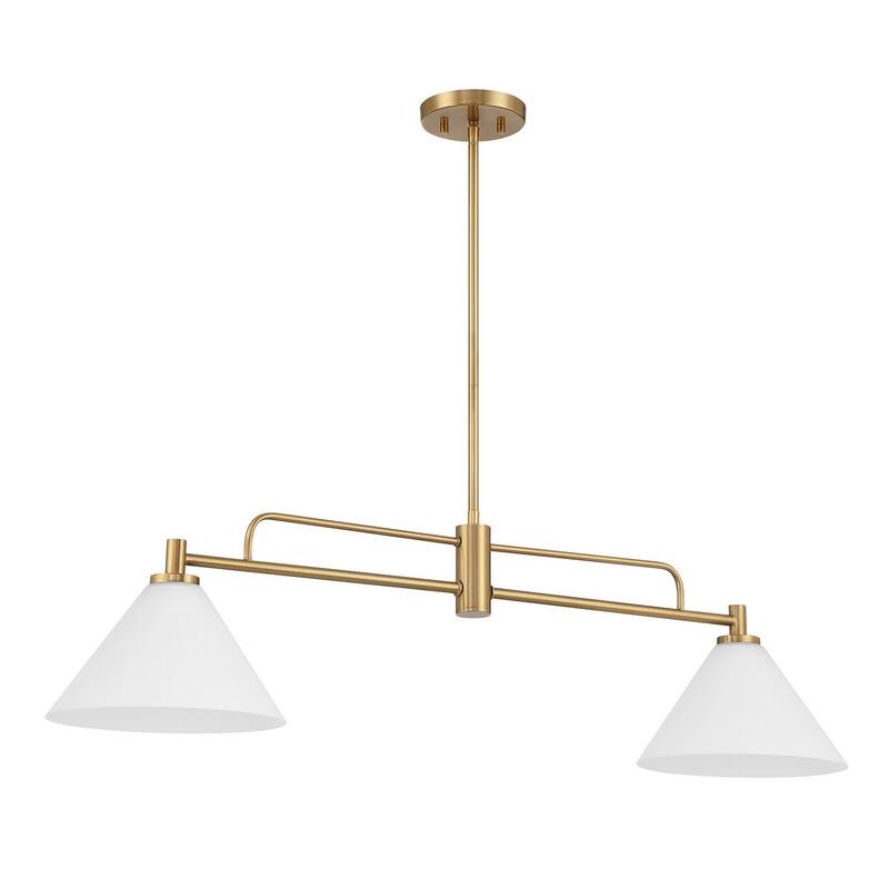 2-Light Chandelier By Trade Winds