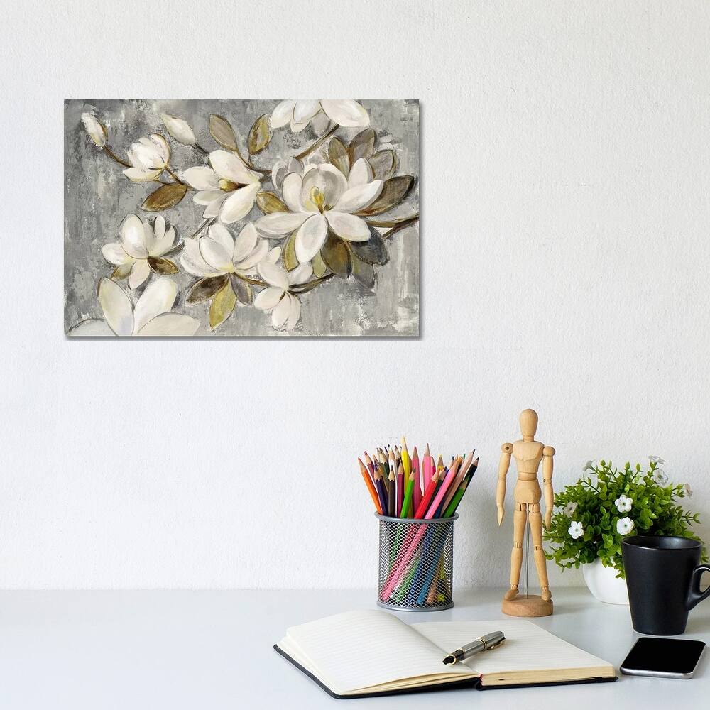iCanvas "Magnolia Simplicity" by Silvia Vassileva Canvas Print