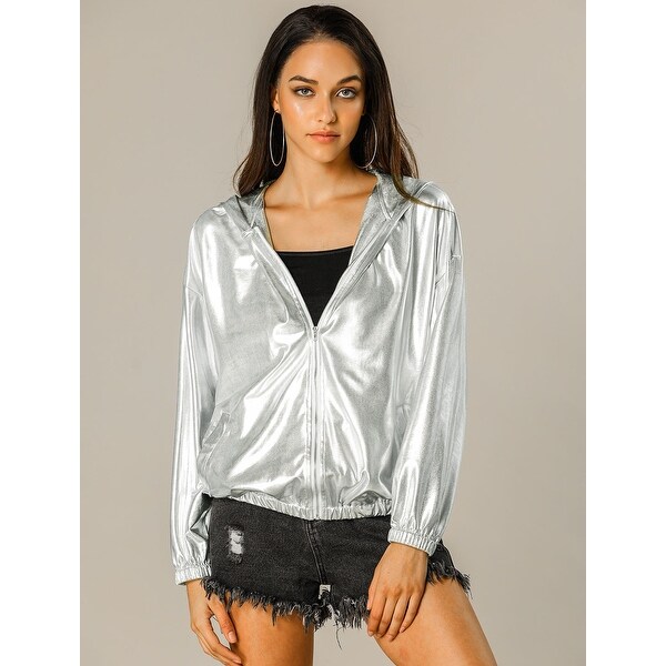 cheap silver jacket
