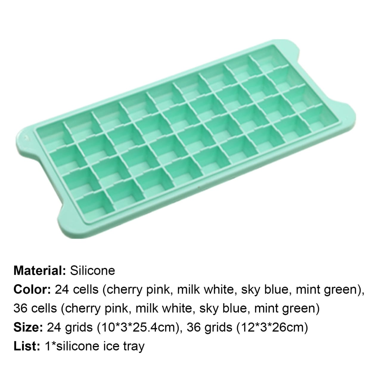 Shark Fin Silicone Ice Cube Tray