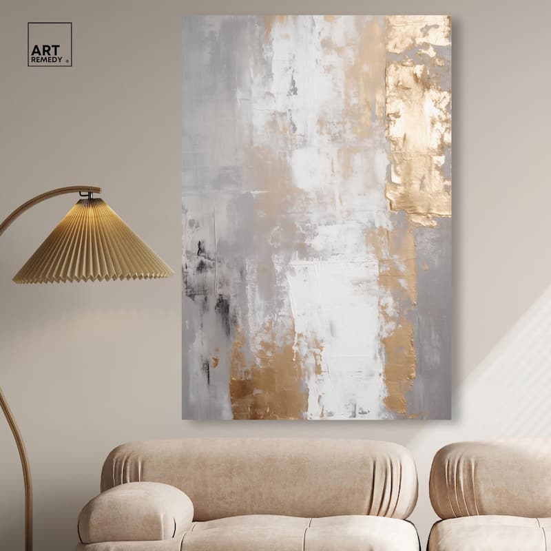 Woven Reminiscence III Canvas by Art Remedy, Gallery Wrapped