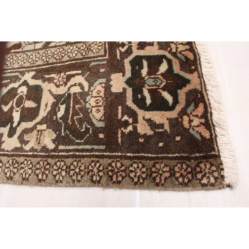 ECARPETGALLERY Hand-knotted Sarabi Brown Wool Rug - 7'11 x 10'0