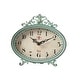 preview thumbnail 2 of 28, Decorative Pewter Mantel Clock