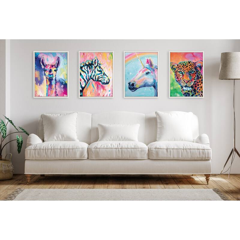 Kate and Laurel Sylvie Believe in Magic Canvas by Rachel Christopoulos