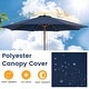 preview thumbnail 27 of 28, Costway 9 FT Patio Umbrella with Adjustable Height Rope Pulley Lift