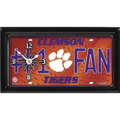 Clemson Tigers Clock