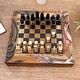 preview thumbnail 2 of 4, Novica Handmade Basuki Hand Painted Wood Chess Set