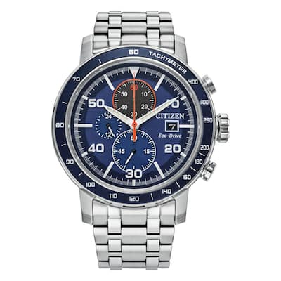 Citizen Men's Brycen Blue Dial Watch - CA0850-59L - 6 (36)