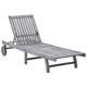 Option Gray - sunlounger