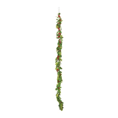Mistletoe Artificial Christmas Garlands - 4.5' x 3" - Unlit - Set of 2