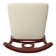 preview thumbnail 20 of 79, Eleanor Napoleon Back Wood Swivel Chair by iNSPIRE Q Classic
