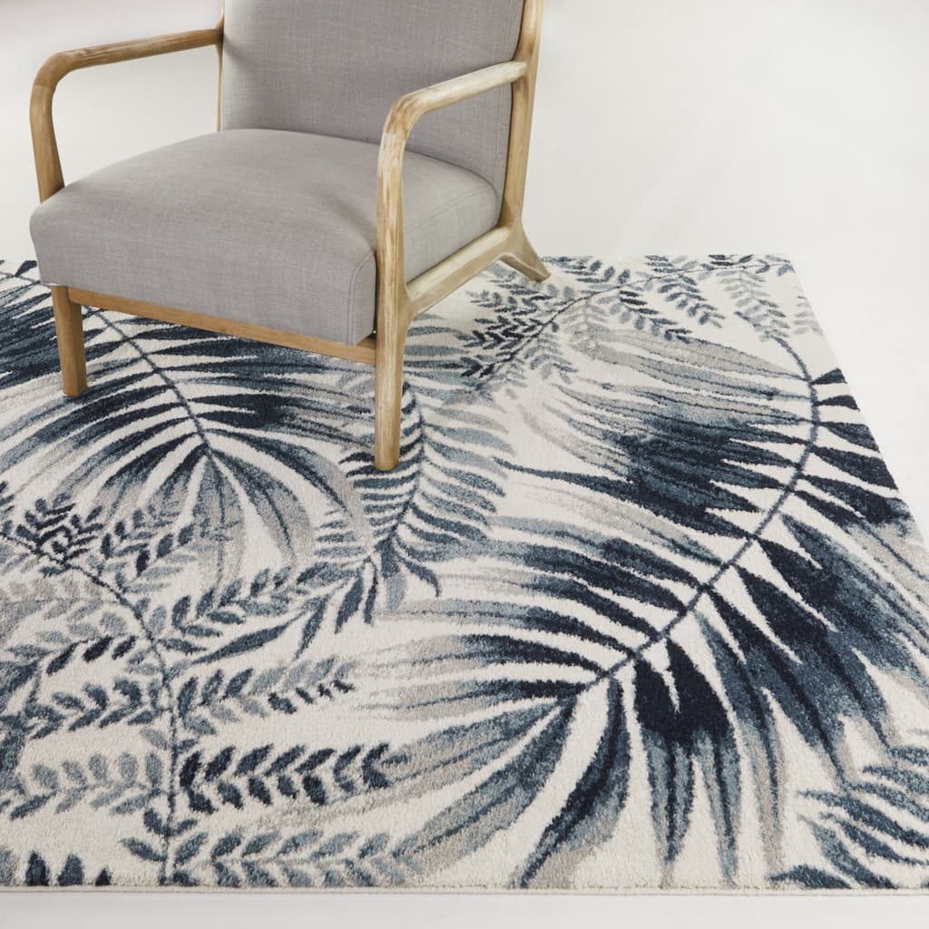 Baumann Tropical Botanical Area Rug