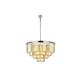 Option polished nickel (royal cut golden teak crystals)