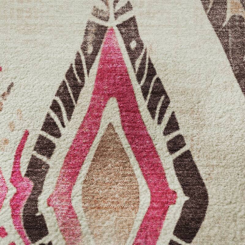 Premium Washable Super Soft Modern Diamonds Mayfield Rug