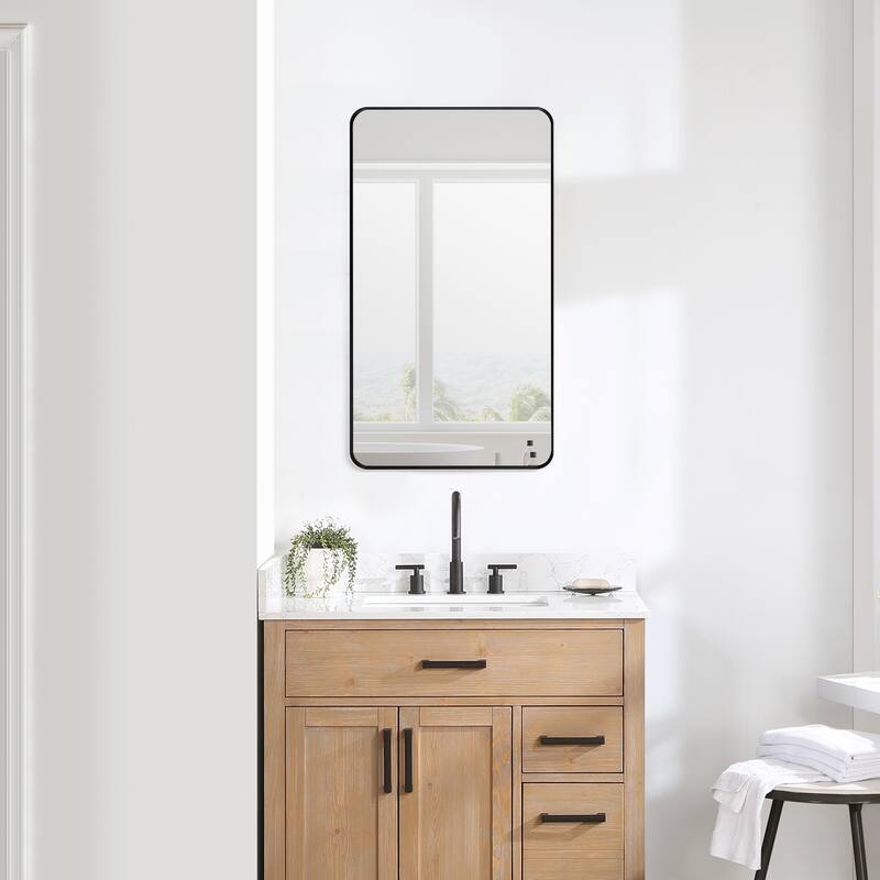 Altair Nettuno Bathroom/Vanity Aluminum Framed Wall Mirror