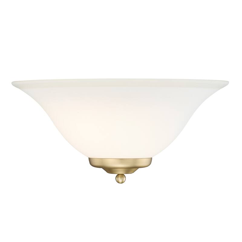 Wry Lighting Bella 1-light Wall Sconce in Brushed Champagne Brass