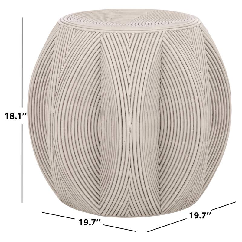 SAFAVIEH Home Oleg Accent Table - 20"W x 20"D x 18"H