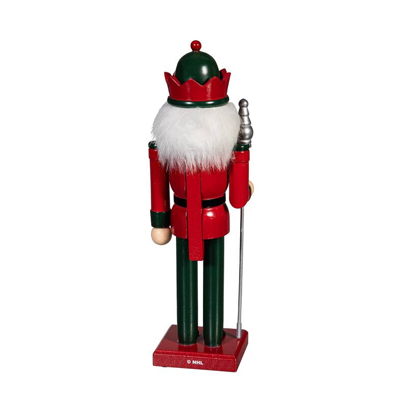 Nutcracker Statue, Minnesota Wild - 14.37''W x 9.84''H x 14.57