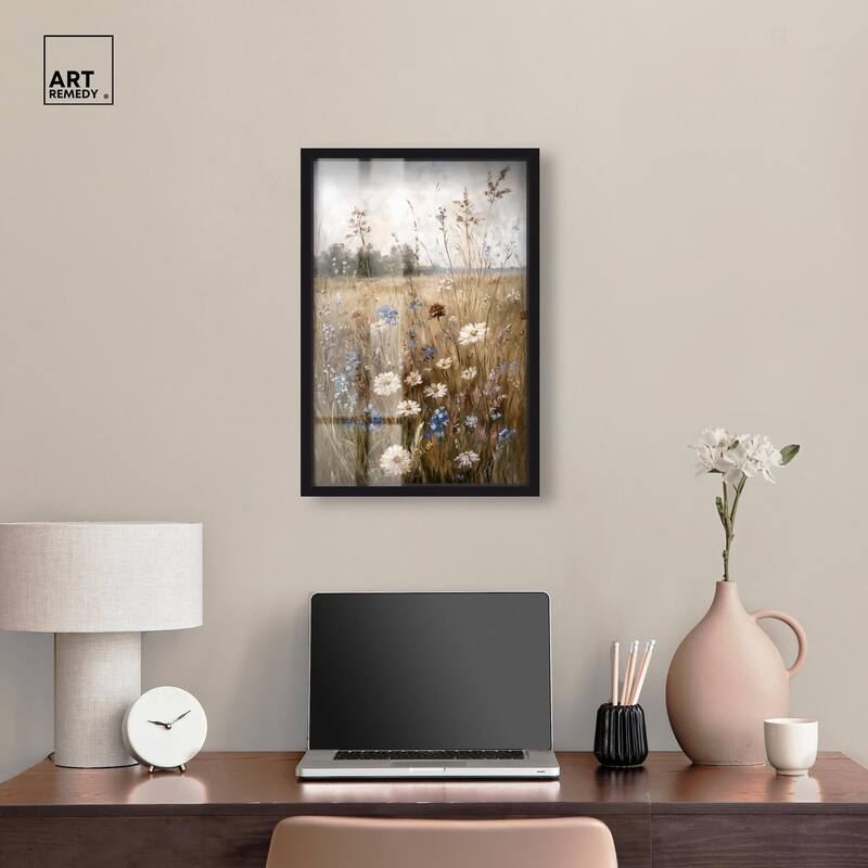 Field of Forgotten Dreams III Shadowbox by Art Remedy