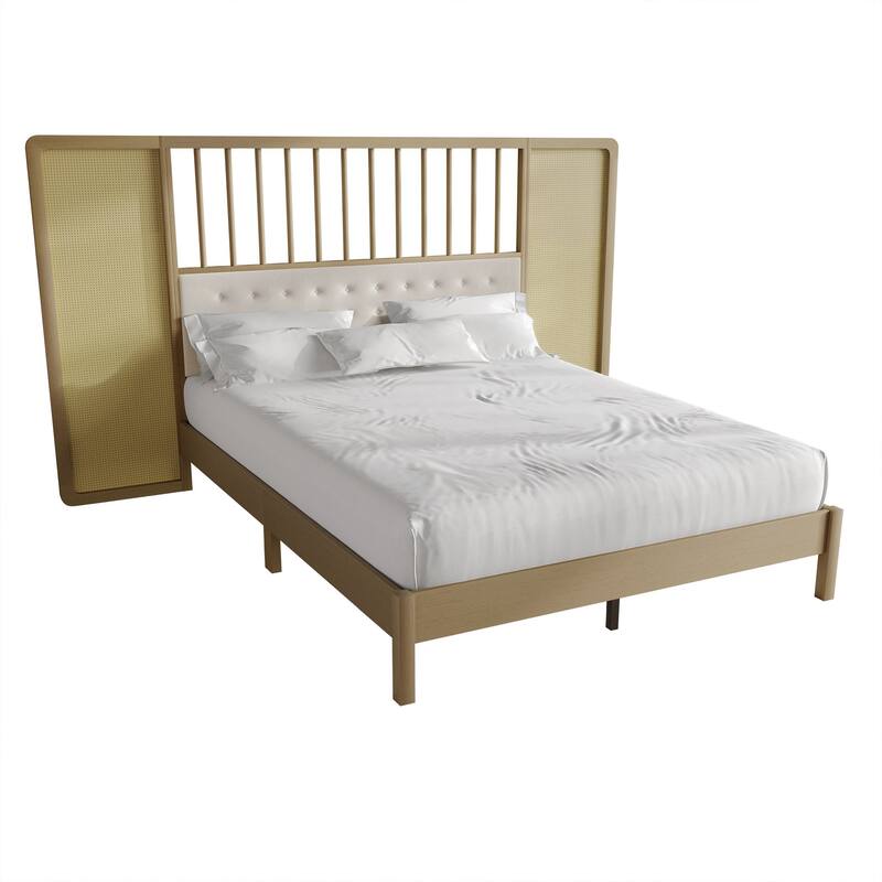 CraftPorch Sophisticated Wall Bed with 2 Nightstand