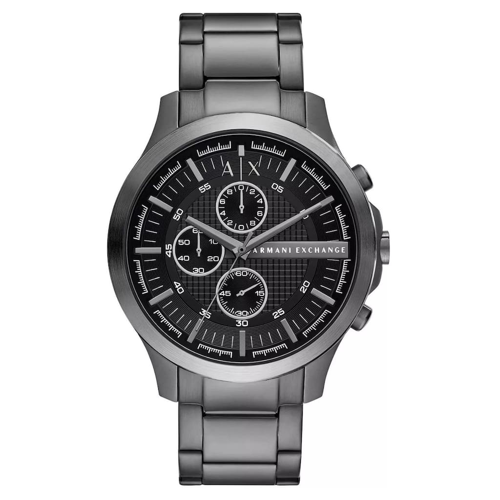 Armani Exchange Men's Hampton Black Dial Watch - AX2454 - One Size