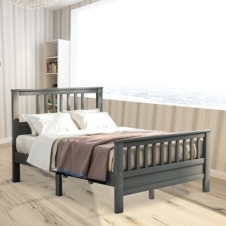 Wood Platform Bed With Headboard And Footboard - Bed Bath & Beyond ...