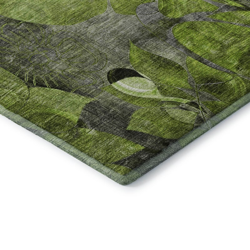 Premium Washable Super Soft Abstract Floral Mayfield Rug