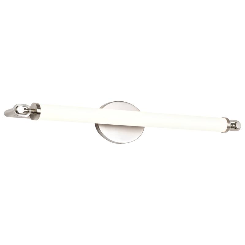 Edgeworth 28 Inch LED Vanity Brushed Nickel Acrylic Lens - Brushed Nickel